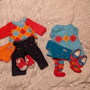 Bitty baby twin outfits